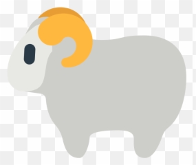 Fxemoji U1f411 - Bighorn Png,Cow Emoji Png
