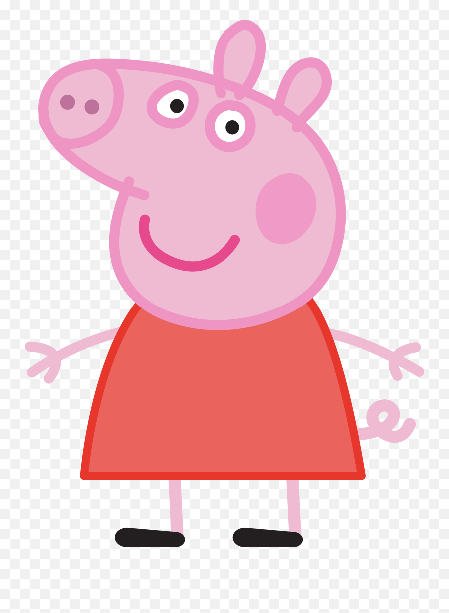 Peppa Pig Silhouette Transparent PNG