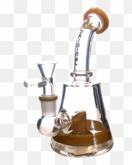 Og328 Mini Beaker Shatter Jade Yellow - Beer Tap png