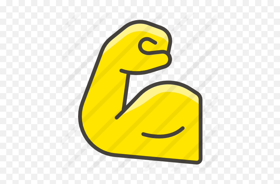 Muscle - Clip Art Png,Muscle Emoji Png