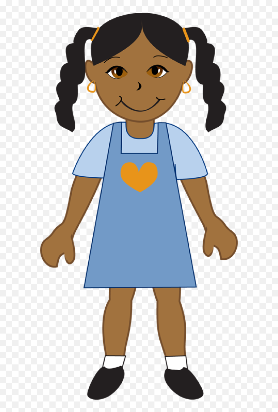 Clip Art African American Girl - African American Girl Clipart Png,American Girl Png