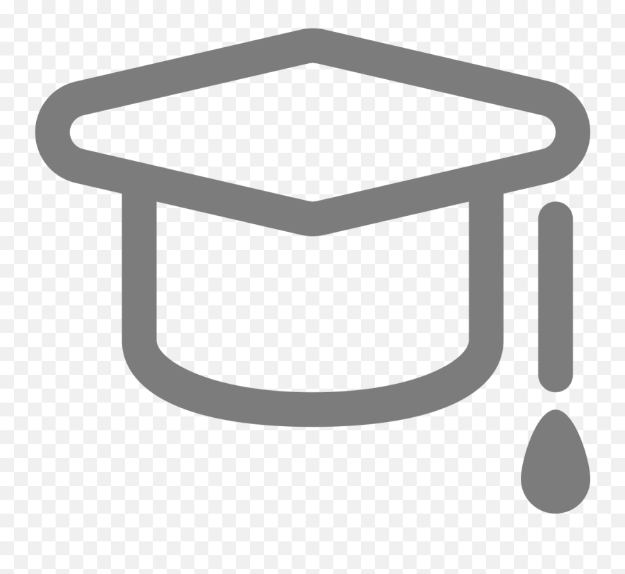 Filelinecons Graduation - Capsvg Wikimedia Commons Icons Study Png,Graduation Cap Transparent