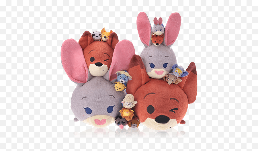 Medium And Large Zootopia Tsum Tsums Coming To Japan My - Disney Tsum Tsum De Zootopia Png,Zootopia Png