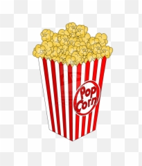 Popcorn Clipart Png Transparent