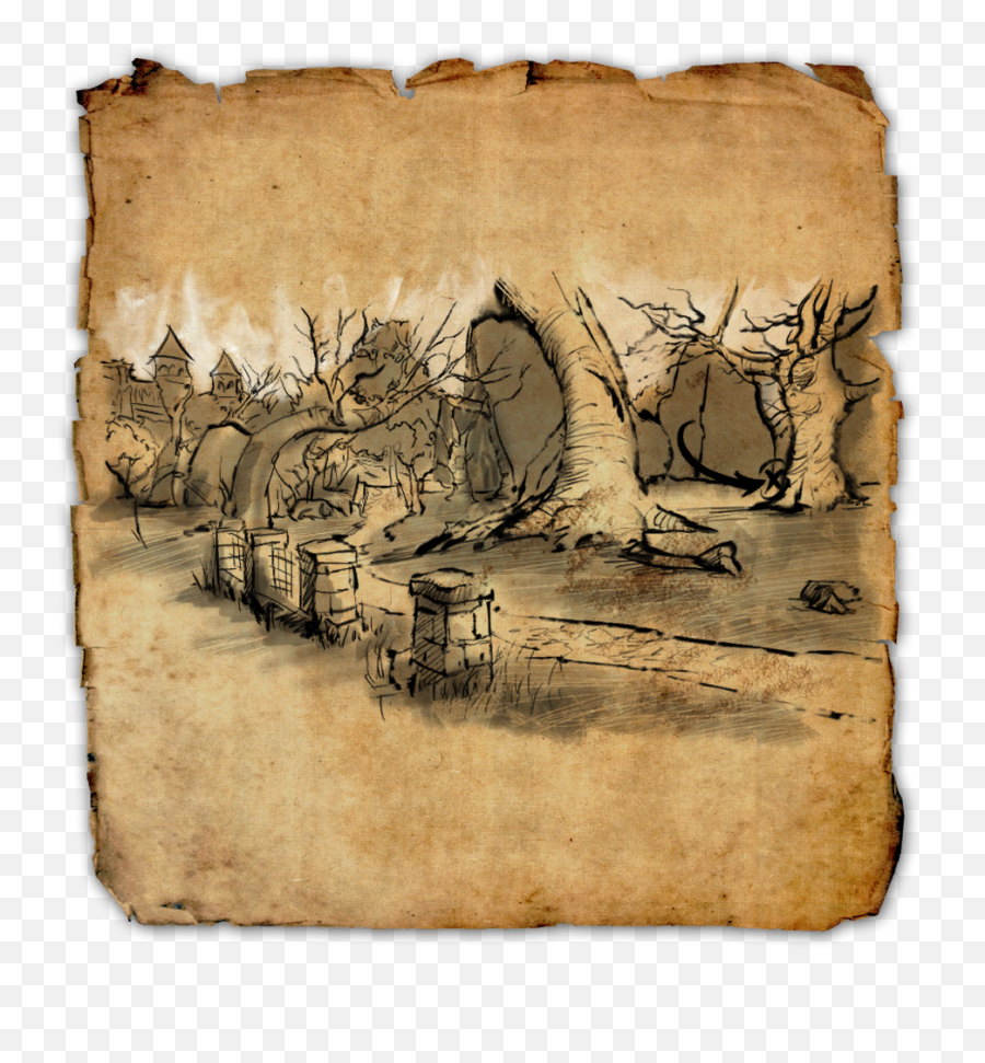 Glenumbra Treasure Map Ii Elder Scrolls Online Wiki - Glenumbra Treasure Map 2 Png,Elder Scrolls Png