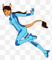 Keirau0027s Cosplays Samus Aran Zero Suit Version By - Cartoon png