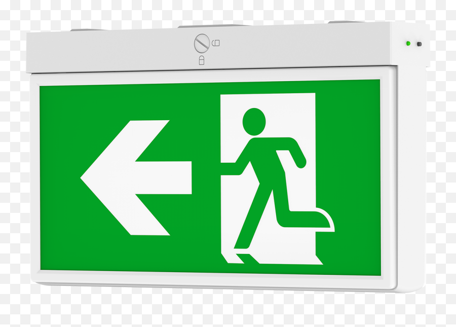 Led Exit Signs - Epowertech Fire Exit Right Arrow Png,Exit Sign Png