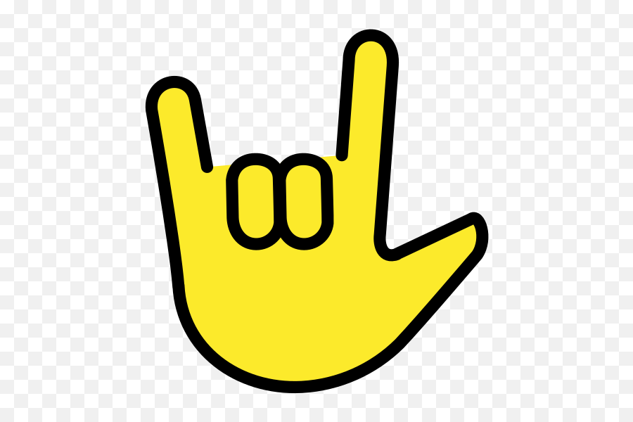 I Love You Hand Sign - Emoji Meanings U2013 Typographyguru Png,Okay Hand Emoji Png