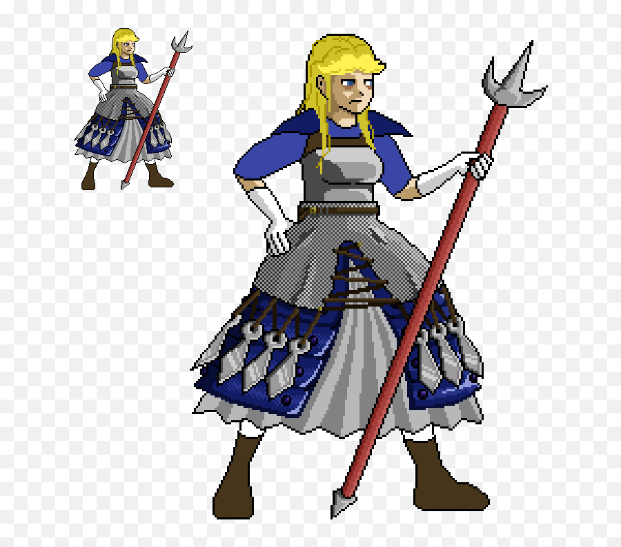 Cc Oc Tired Valkyrie Pixelart - Cartoon Png,Valkyrie Png