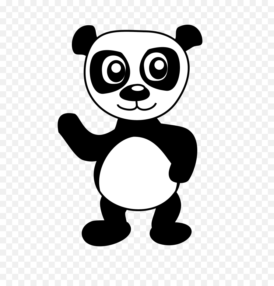 Clipart Bear Giant Panda - Panda Bear Clip Art Png,Red Panda Transparent