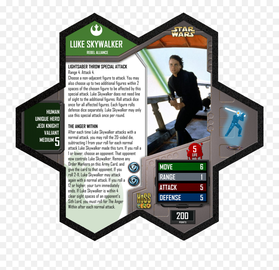 The Holocron Of Luke Skywalker Jedi Knight - Heroscapers Star Wars Png,Luke Skywalker Transparent Background