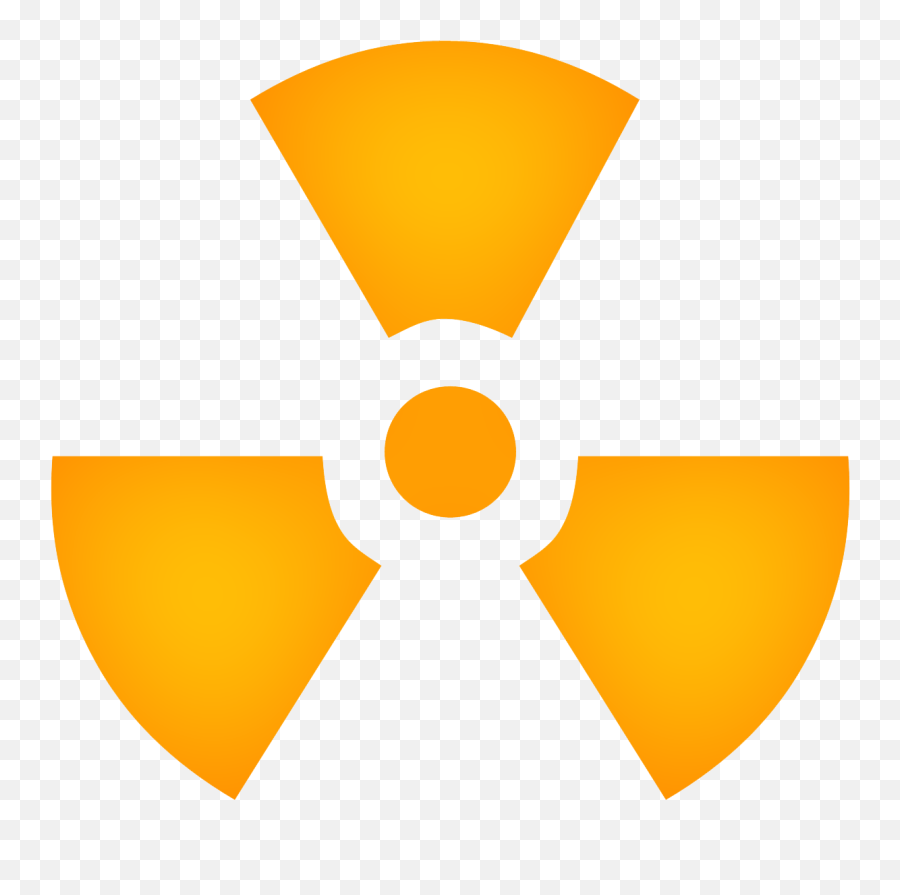 Yellow Radiation Sign Png Image - Radioactive Sign,Radiation Symbol Png