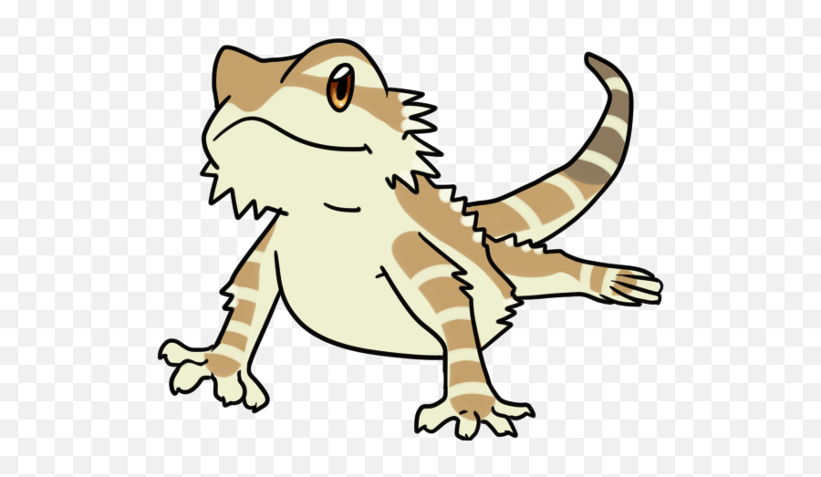 Bearded Dragon - Easy Bearded Dragon Drawing Png,Bearded Dragon Png