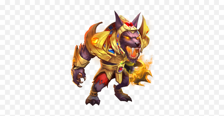 Evolved Anubis - Castle Clash Evolved Heroes Png,Anubis Png