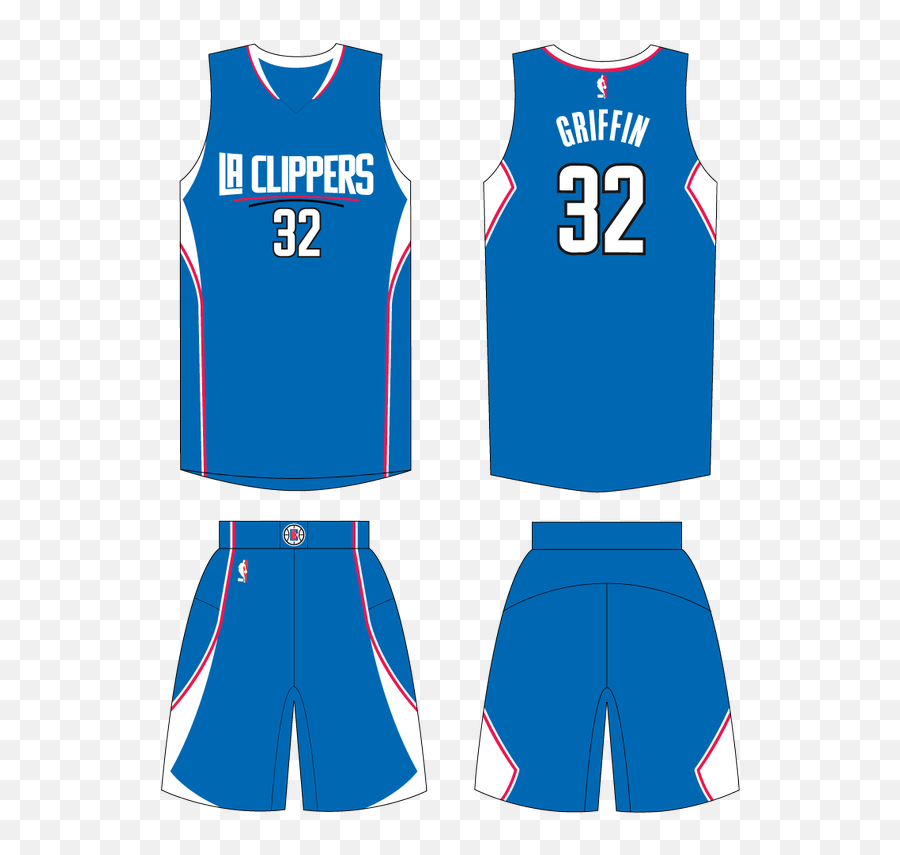 La Clippers Road Swingman Jersey - La Clippers Short And Jersey Png,Blake Griffin Png