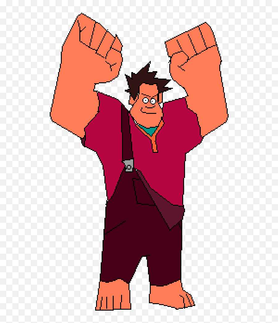 Pixilart - Wreckit Ralph By Blixer4eva Cartoon Png,Wreck It Ralph Logo