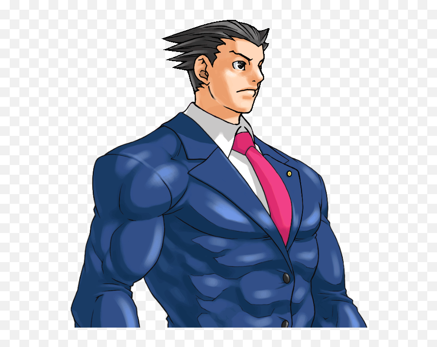 Aceattorney - Phoenix Wright Senator Armstrong Png,Phoenix Wright Png