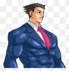 Aceattorney - Phoenix Wright Senator Armstrong Png,Phoenix Wright Png