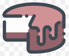 Download Double Chocolate Cake Icon - Vector A Cake And A Piece Of Cake Png,Minecraft Cake Png