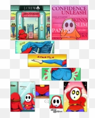 One Leg - Shy Guy X Shy Girl Png,Shy Guy Png