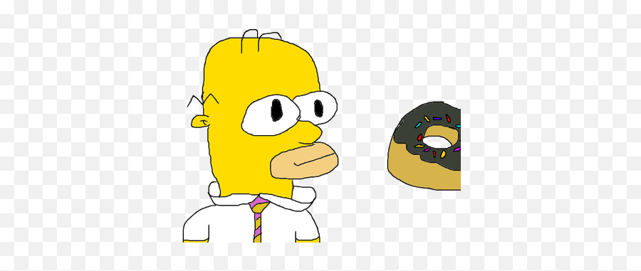 Homer Simpson Sketch - Draw A Simpson Homer Png,Homer Png