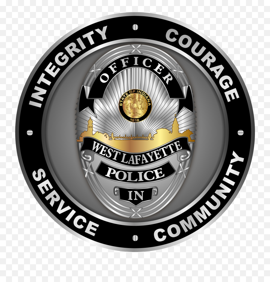 Police West Lafayette Indiana - City Of Boulder Parks And Rec Png,Police Badge Logo