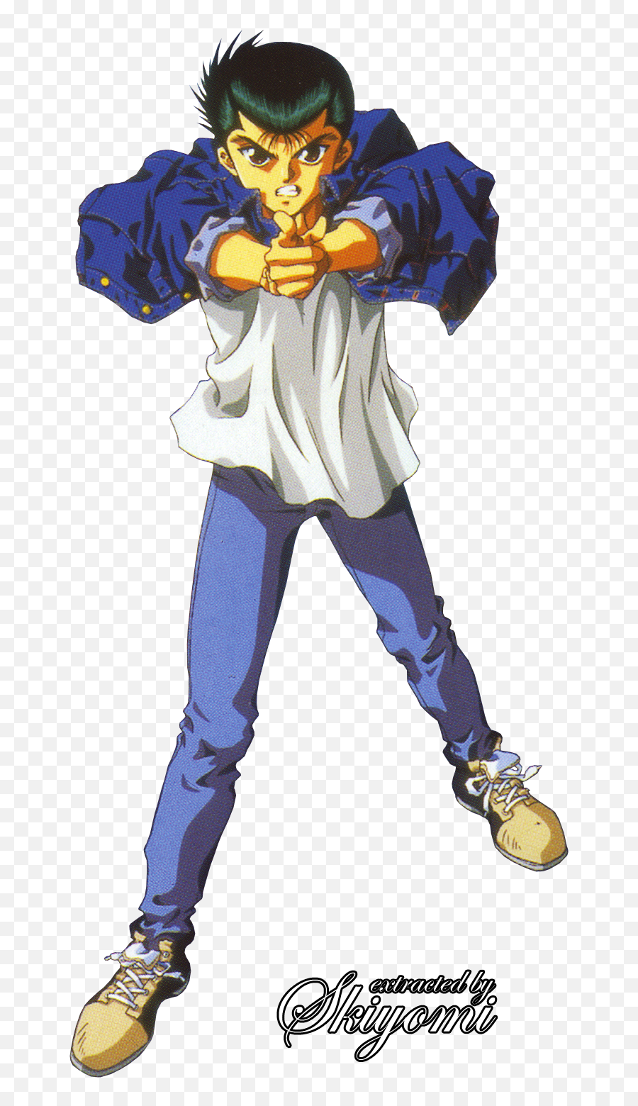 Download Artwork Do Yusuke Png Image - Yu Yu Hakusho Yusuke Png,Yusuke Png