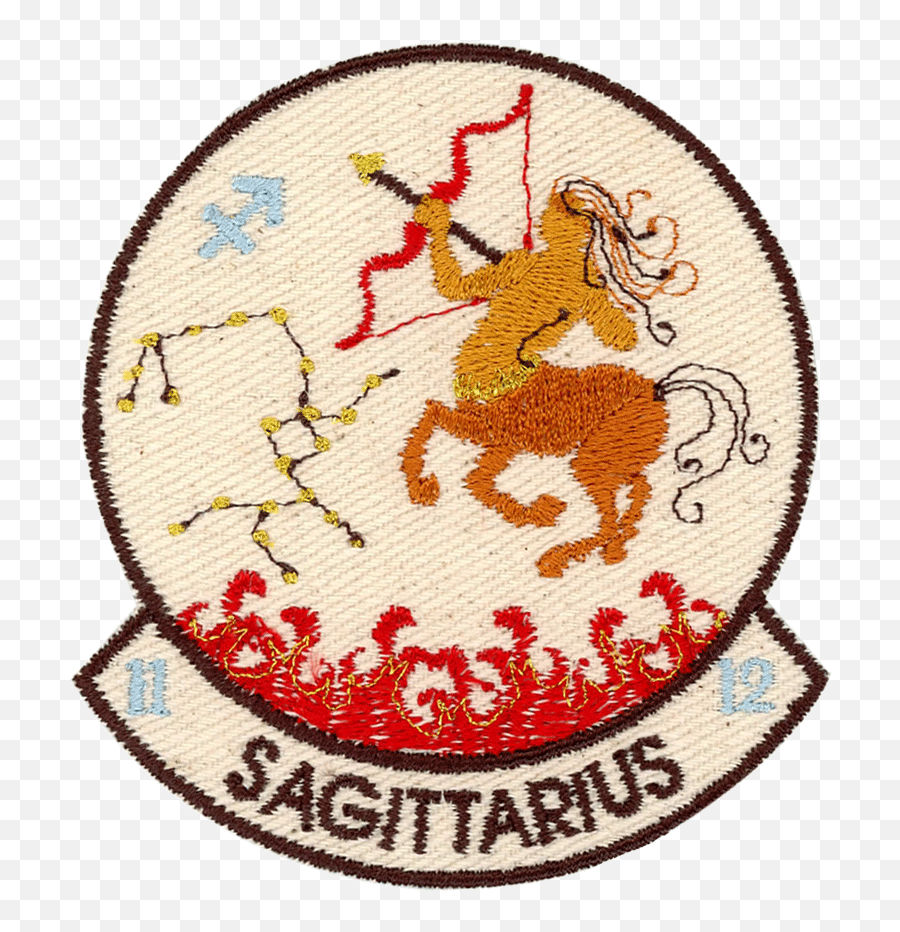 Sagittarius - Needlework Png,Sagittarius Logo