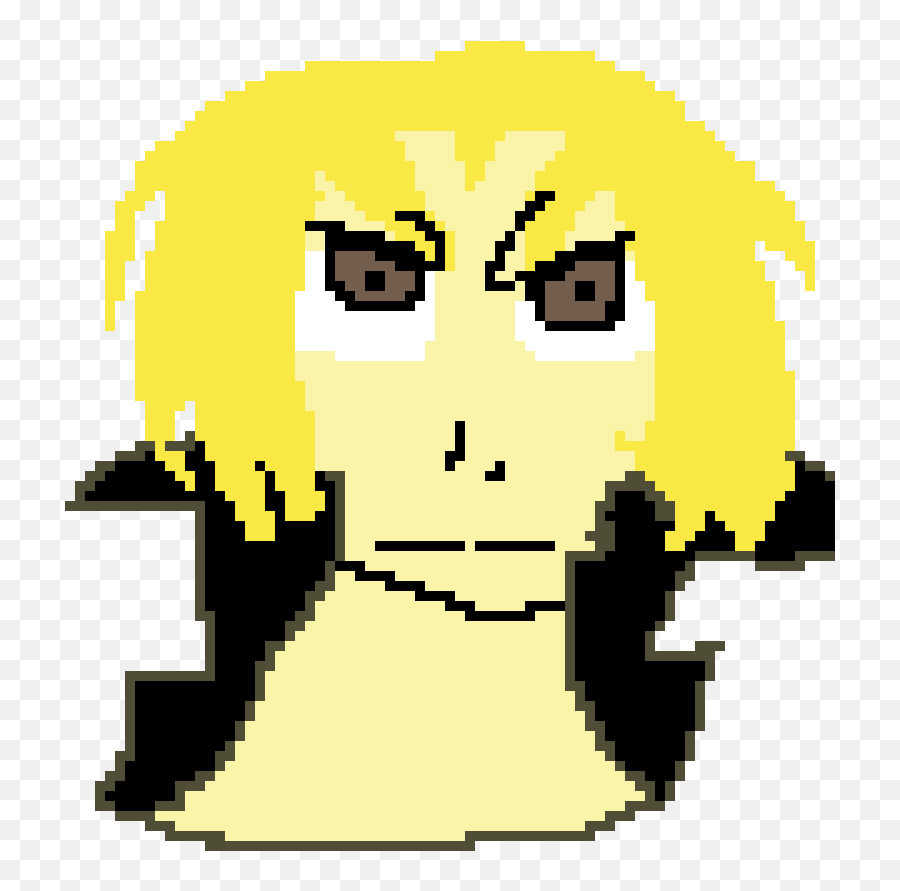 Edward Elric Pixel Art Maker - Cartoon Png,Edward Elric Png