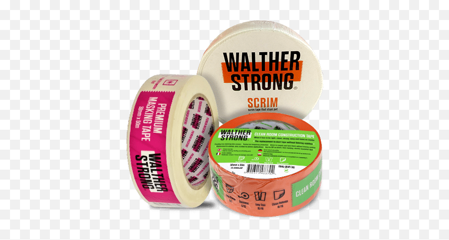 Walther Strong Building And Decorating Tapes - Save Up To 30 Label Png,Construction Tape Png