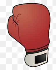 Boxing Gloveredmaterial Property Png Clipart - Royalty Clip Art,Boxing Glove Png
