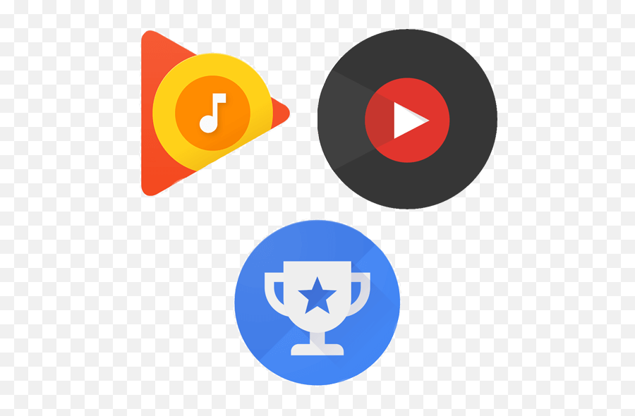 Youtube Music And Google Play - Google Opinion Rewards Icon Png,Youtube Music Logo Png