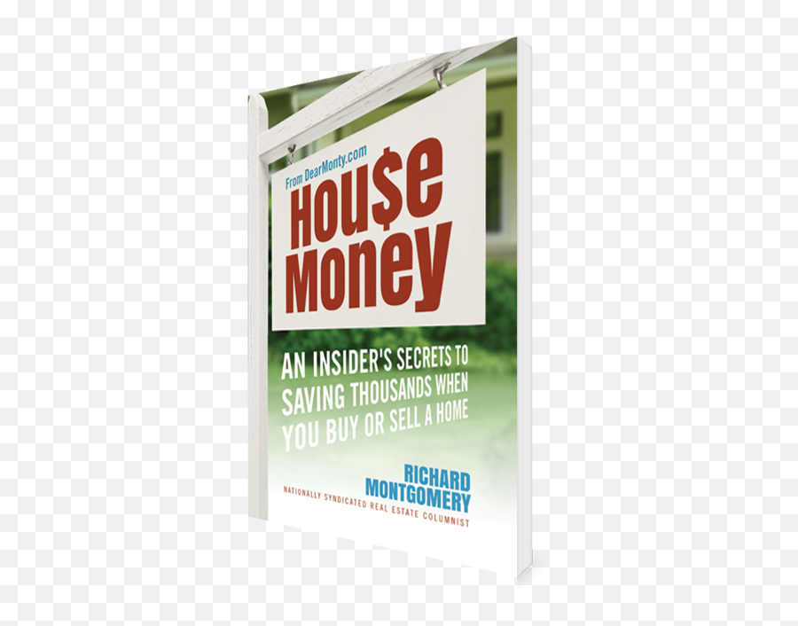 House Money Real Estate Book By Richard Montgomery - Dearmonty Horizontal Png,Book Outline Png