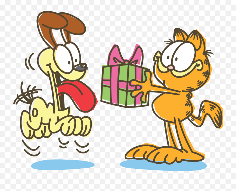 Garfield Line Messaging Sticker - Line Transparent Cartoon Portable Network Graphics Png,Garfield Transparent