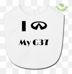 Organic Baby Bib - T Shirt png