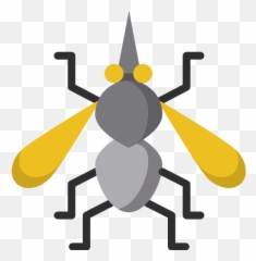 Mosquito Vector Svg Icon 13 - PNG Repo Free Icons Pengendalian Vektor