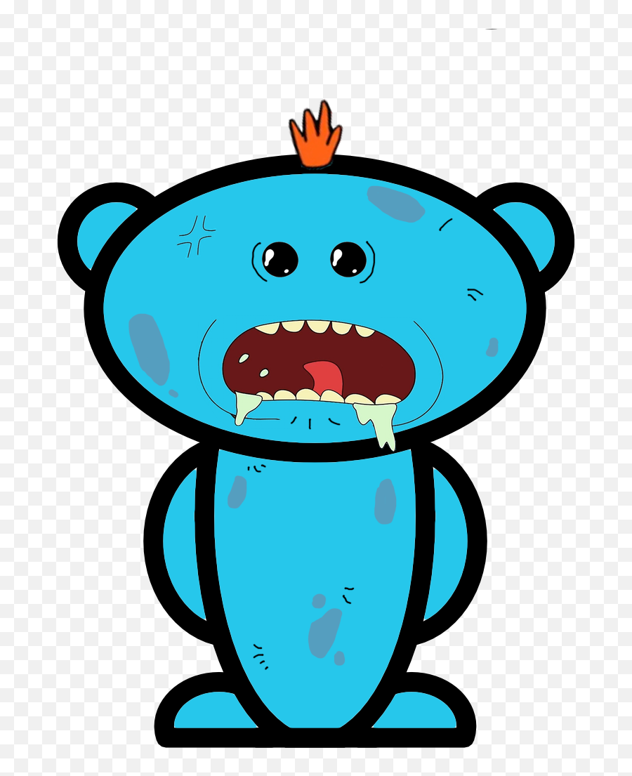 Mr - Dot Png,Mr Meeseeks Icon