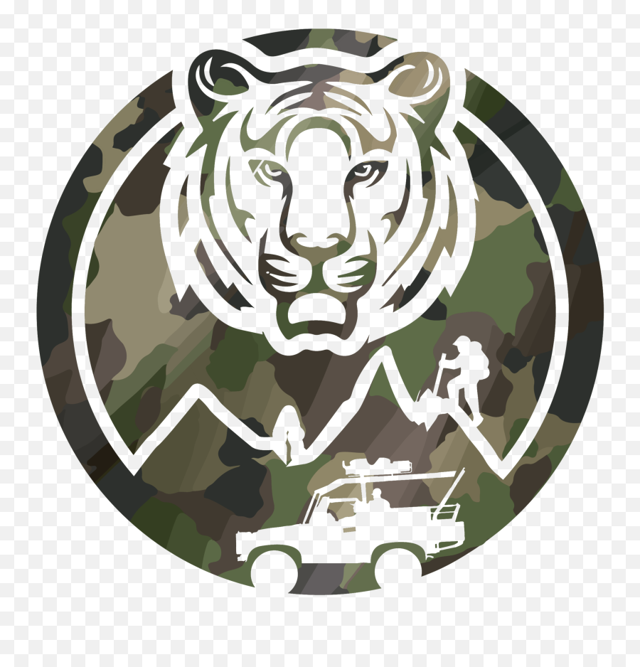 Flora And Fauna In Jim Corbett National Park - Automotive Decal Png,Bengal Tiger Icon
