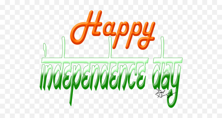 Png Clipart - Happy Independence Day Font Style,Independence Day Png