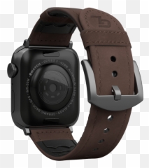 Vulcan Ascent - Brown Apple Leather Watch Band Strap png