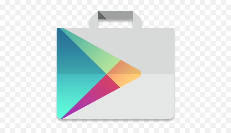 Play Store Alt Icon Android Lollipop Iconset Dtafalonso - Play Store Icon Png,White Shopping Bag App Icon Download