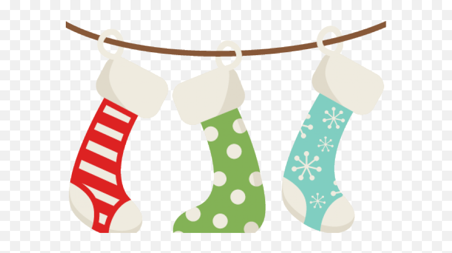 Socks Clipart Svg - Transparent Christmas Socks Clipart Cute Christmas Stockings Clipart Png,Christmas Pattern Png