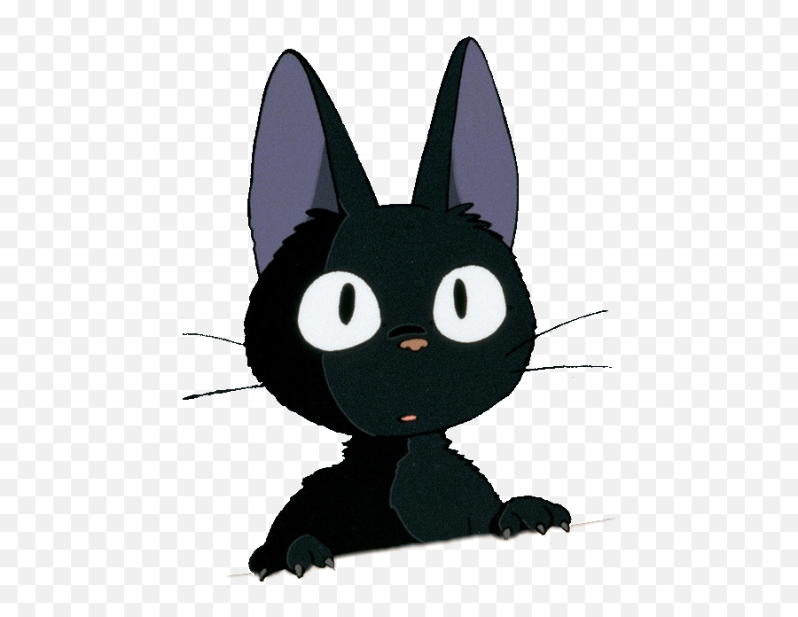 Kikisdeliveryservice Kiki Kitty Jiji Cat Kitten Anime - Jiji Delivery Service Png,Anime Cat Png
