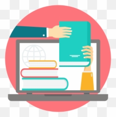 Laptop Icon Book Studio Sticker By Angela Contreras - Submit Report Icon png