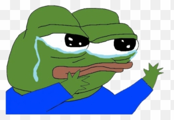 Sad Pepe The Frog Png Transparent - Transparent Sad Pepe,Pepe Frog Png