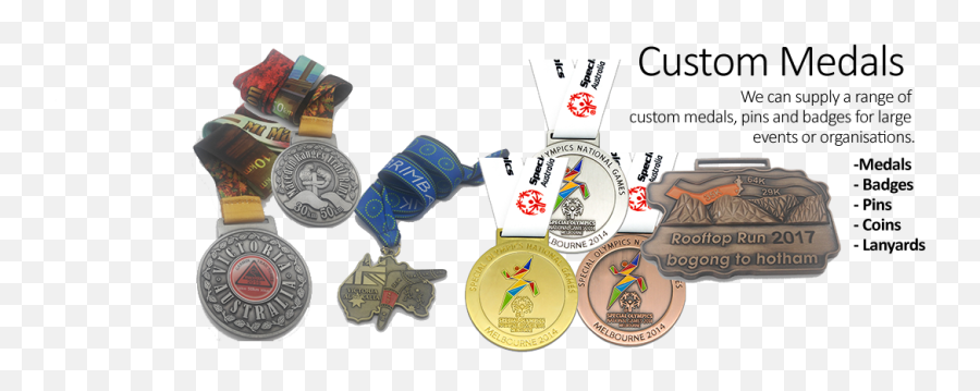 Custom Medals - Badge Png,Gold Medal Icon Olympics