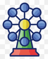 Theme Park - Free monuments icons Transparent Snowflakes Icon png