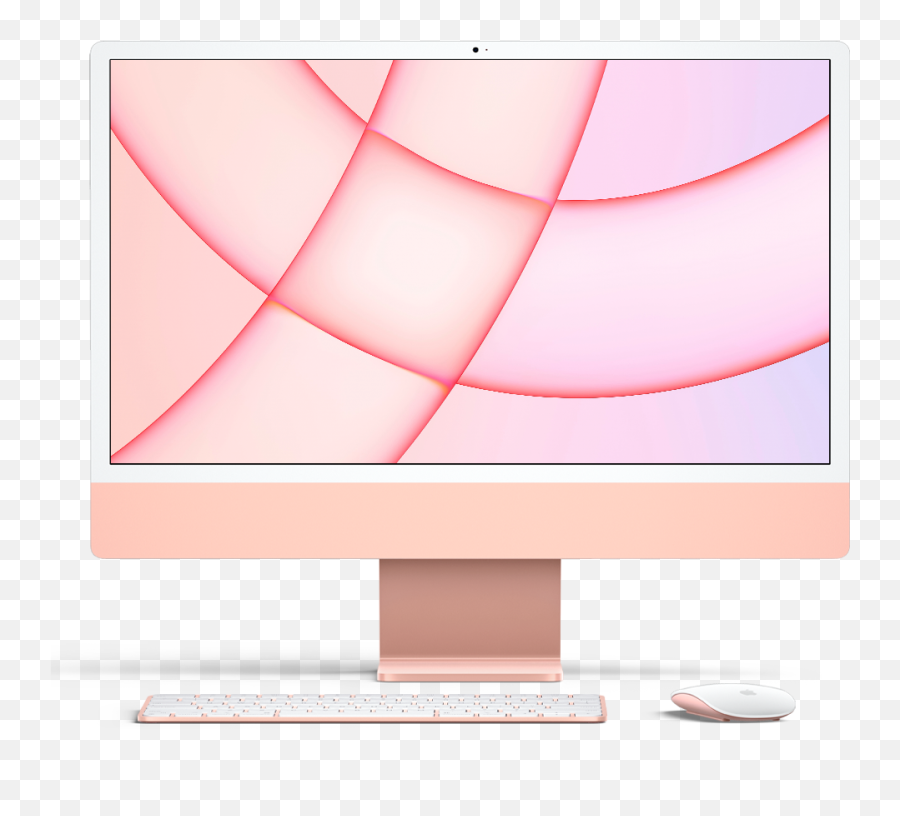 24 Imac 32 Ghz M1 2021 Pink - Apple Imac Png,Apple Core Icon