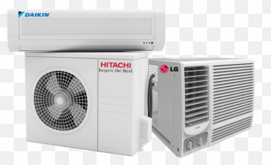 Fridge Clipart Air Conditioner - Ac Images Hd Png,Air Conditioner Png