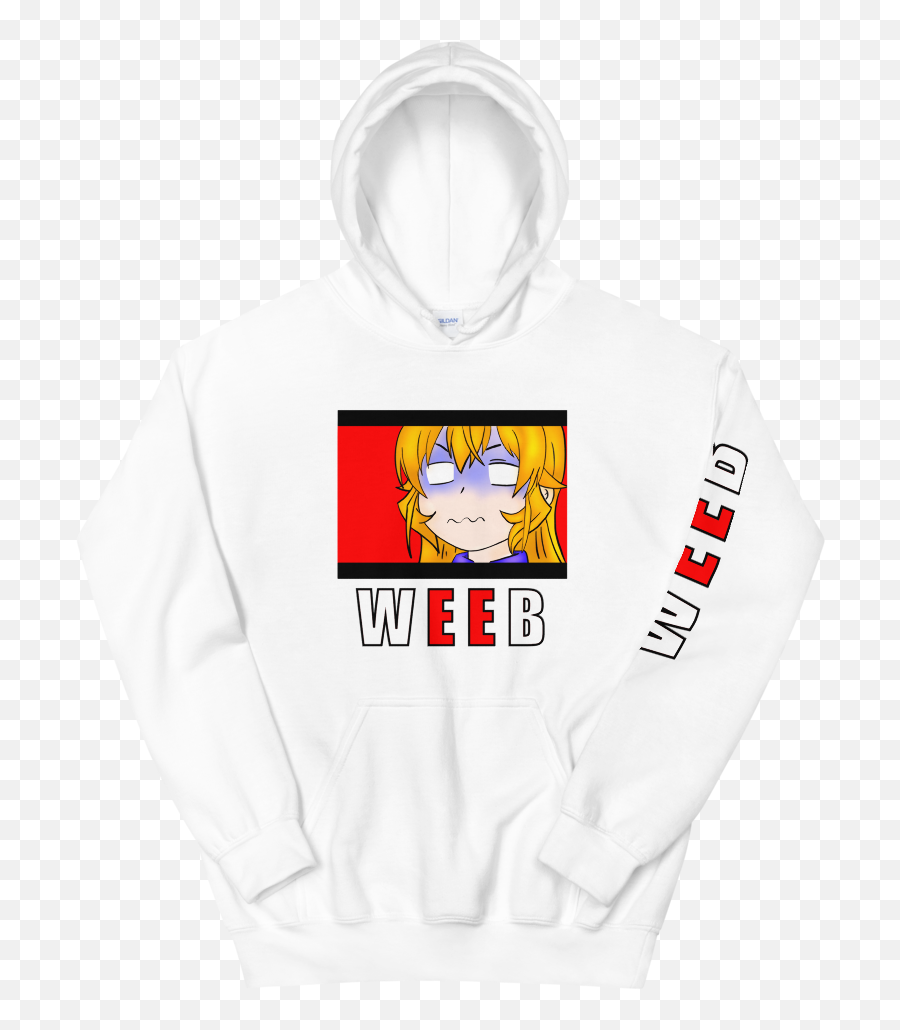 Weeb Collection - Erinasama Disgusted Hoodie U2013 Artofsenpai Hoodie Png,Disgusted Anime Icon